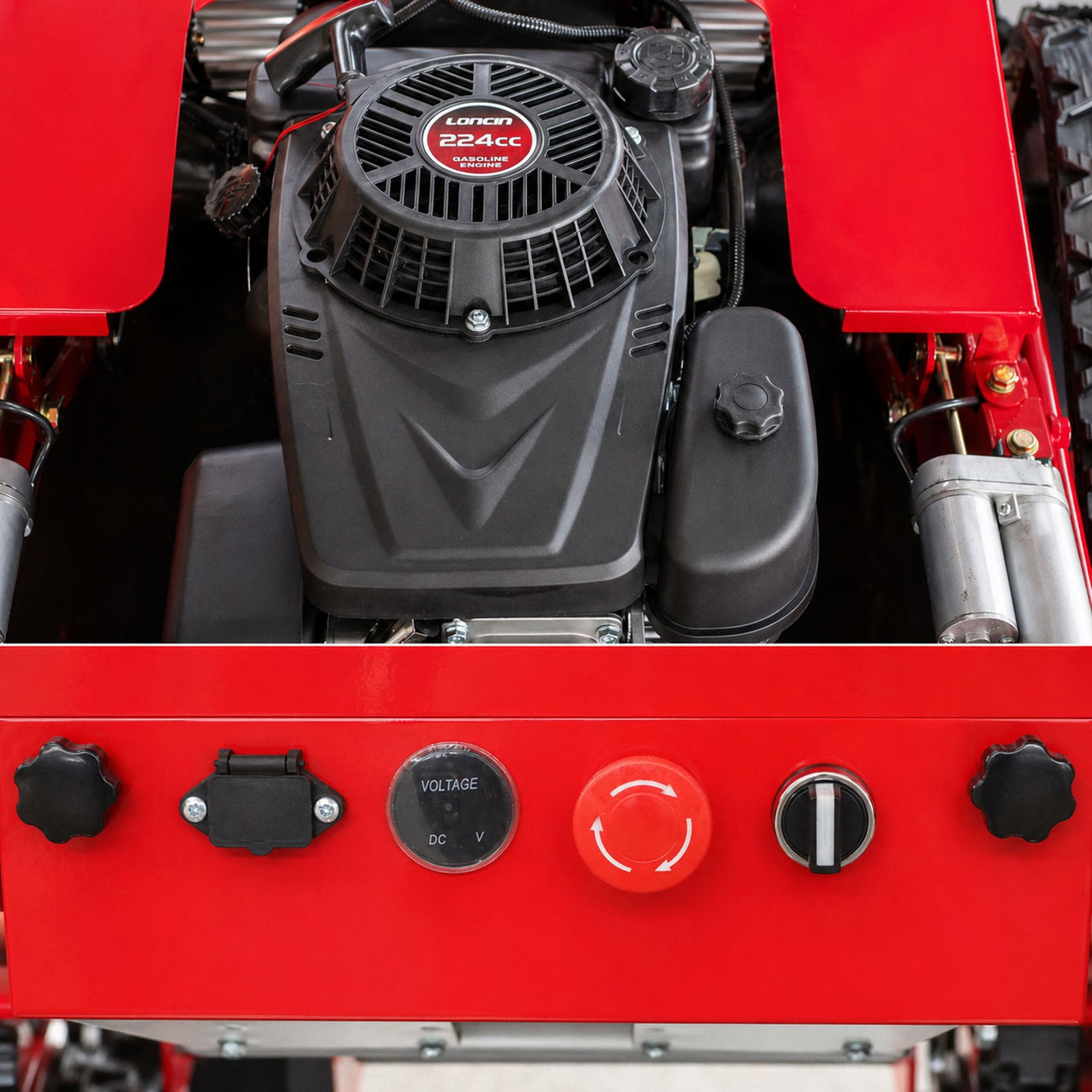 GST-550 power and control detail