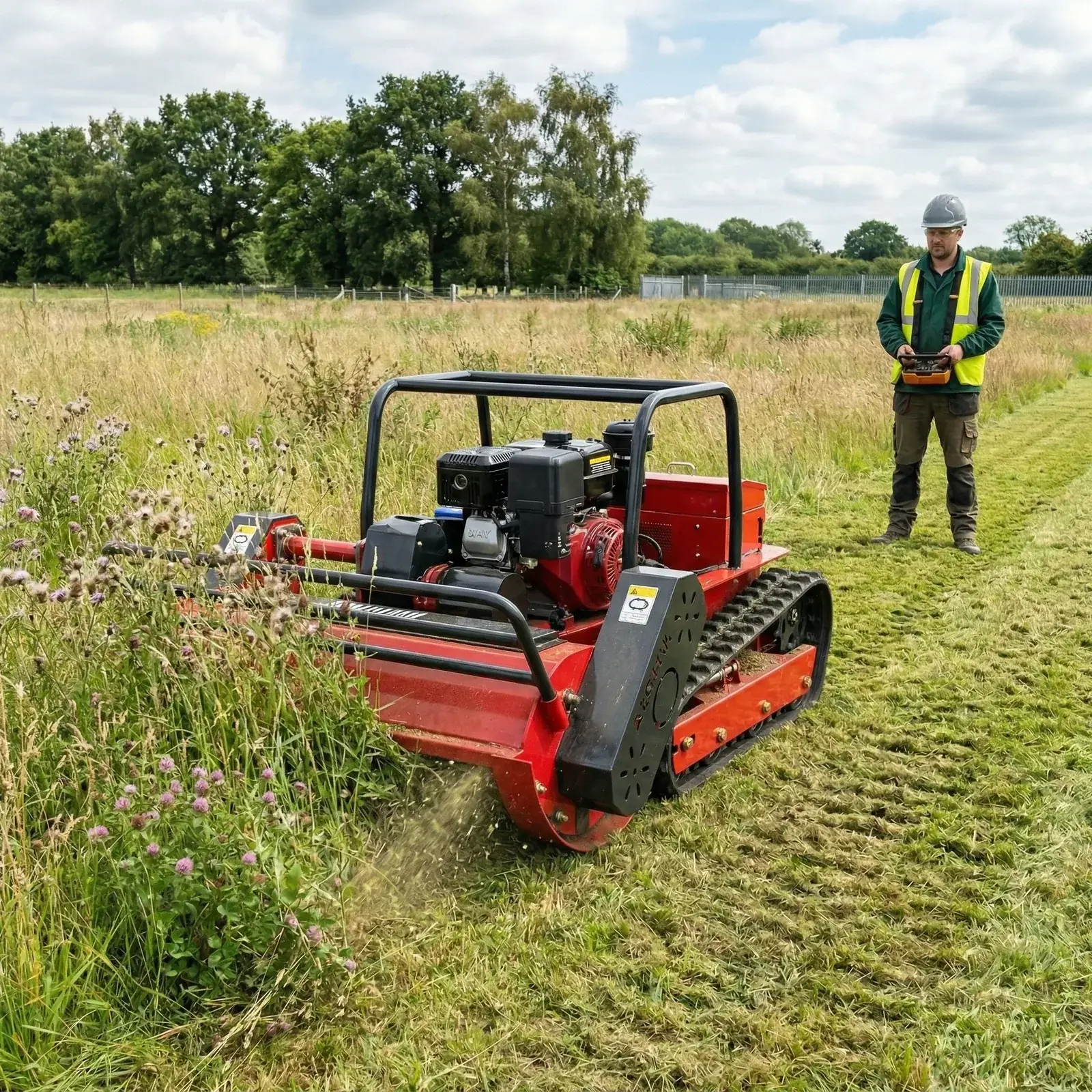 GREEN SHINE GST-1000 on mixed contractor land-care work